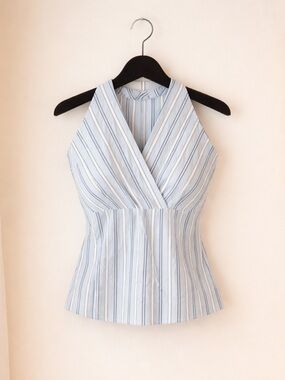 Loft | Ann Taylor PinStriped Blouse